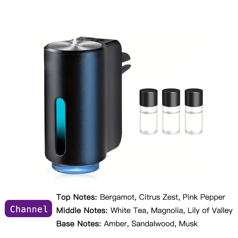 Car Air Purifiers Purifier Humidifier Freshener Essential Diffuser Fragrance Aroma AI Aromatherapy Perfume Oil Ionizer Generator