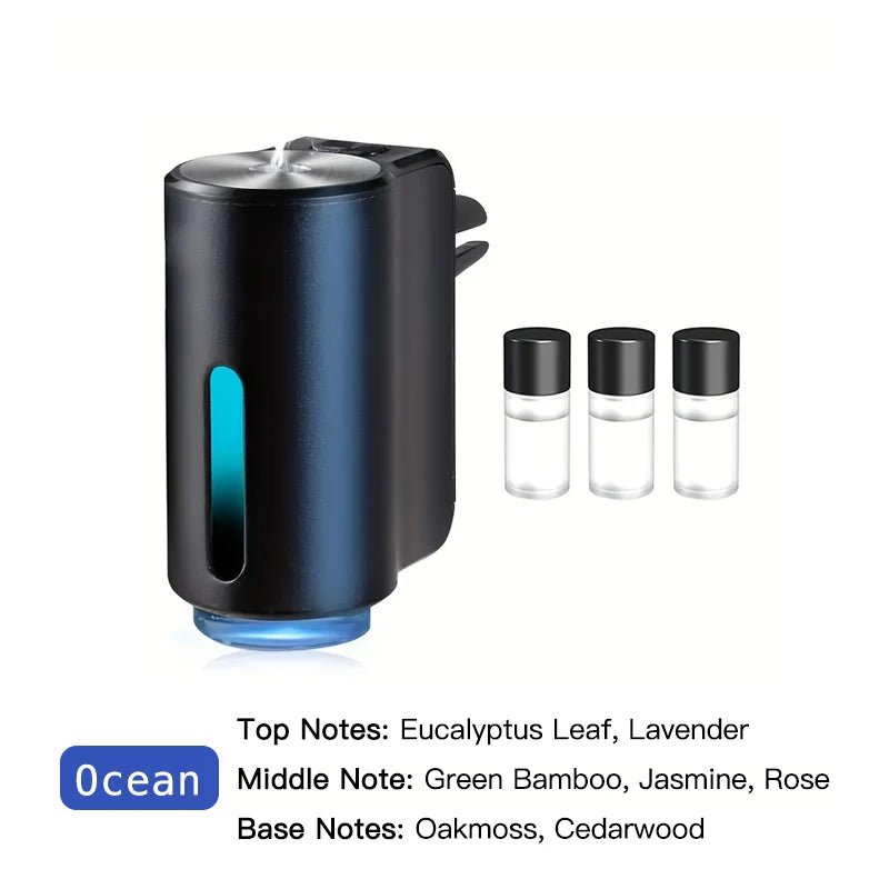 Car Air Purifiers Purifier Humidifier Freshener Essential Diffuser Fragrance Aroma AI Aromatherapy Perfume Oil Ionizer Generator